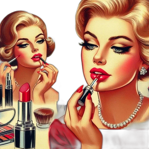 photorealistic, cartoon, oil painting, red transparent PNG cut-out