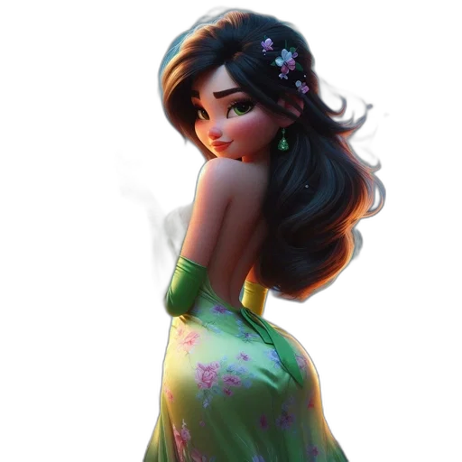 dress, crown, concept art, fantasy art transparent PNG cut-out