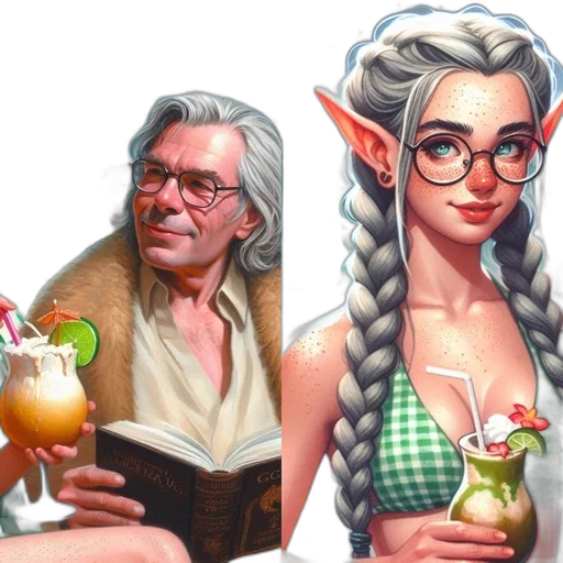 fantasy art, concept art, pixel art, photorealistic transparent PNG cut-out