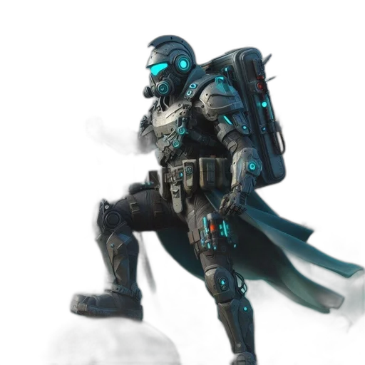 robot, weapon, sword, concept art transparent PNG cut-out