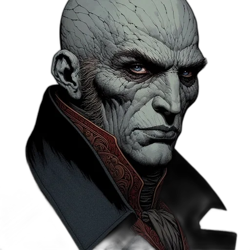 face, staff, mask, concept art transparent PNG cut-out