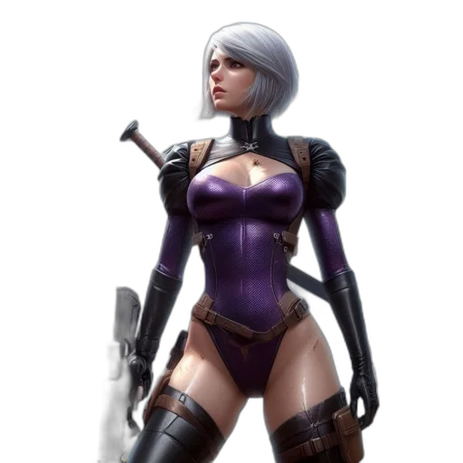 weapon, robot, concept art, cyberpunk transparent PNG cut-out