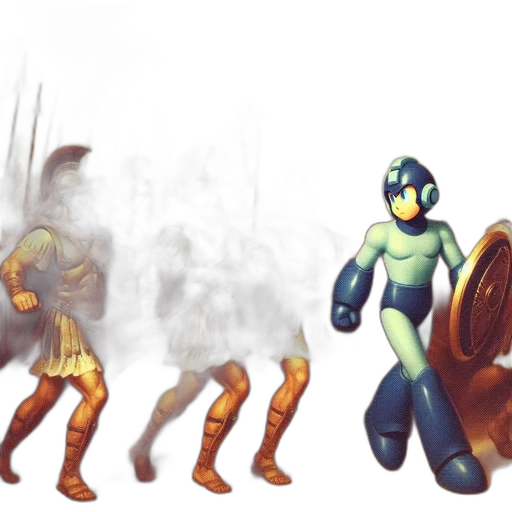 robot, concept art, comic book art, fantasy art transparent PNG cut-out