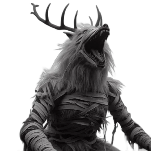 creature, animal, mask, dragon transparent PNG cut-out