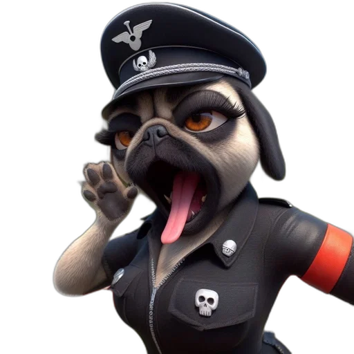 staff, animal, 3d render, concept art transparent PNG cut-out