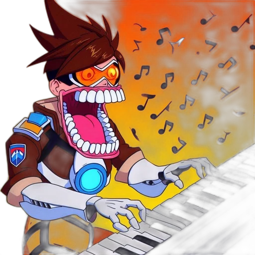 concept art, cartoon, anime, pixel art transparent PNG cut-out