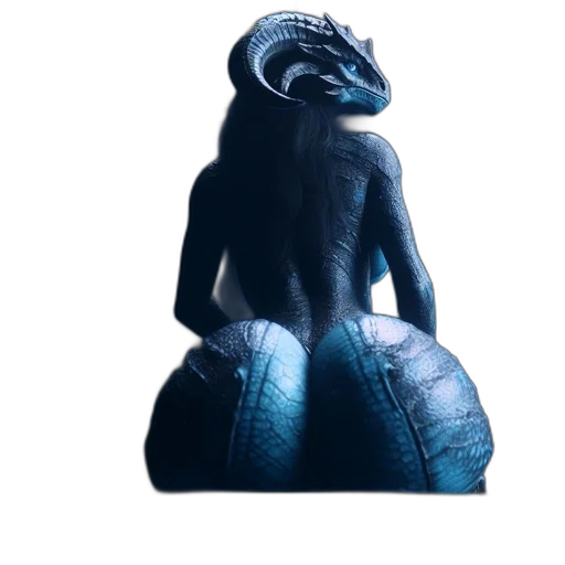 creature, dragon, dress, mask transparent PNG cut-out