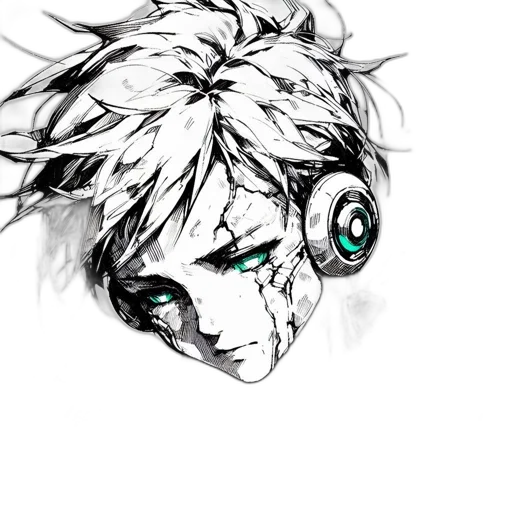 mask, face, creature, robot transparent PNG cut-out