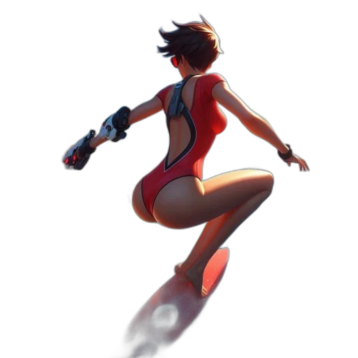 robot, weapon, staff, dress transparent PNG cut-out