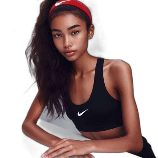 hat, dress, hair, face transparent PNG cut-out