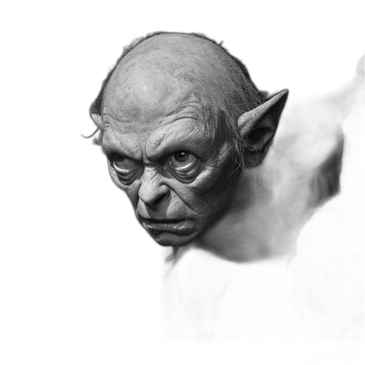 staff, mask, face, creature transparent PNG cut-out