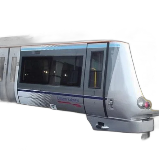 3d render, chiltern, railways, train transparent PNG cut-out