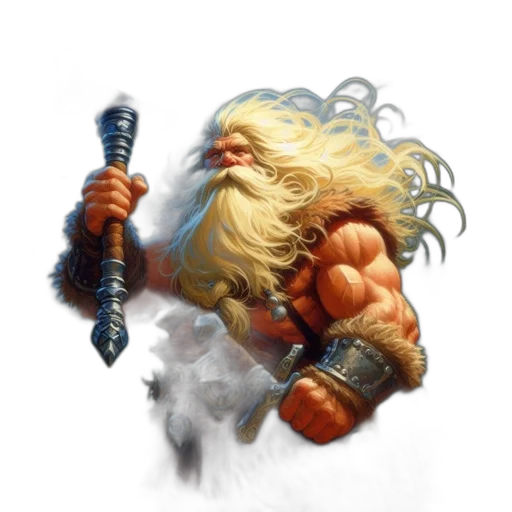 sword, hair, staff, dragon transparent PNG cut-out