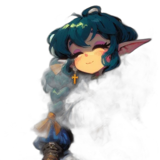 staff, dragon, mask, weapon transparent PNG cut-out