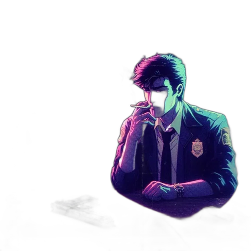 jacket, mask, face, robot transparent PNG cut-out