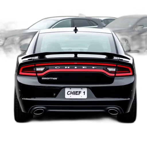 car, photorealistic, concept art, black transparent PNG cut-out