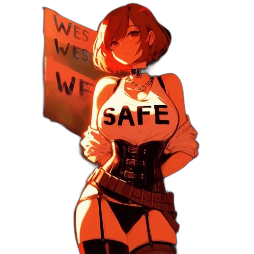 weapon, robot, staff, dress transparent PNG cut-out