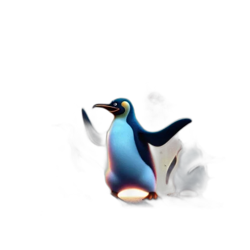 animal, creature, staff, 3d render transparent PNG cut-out