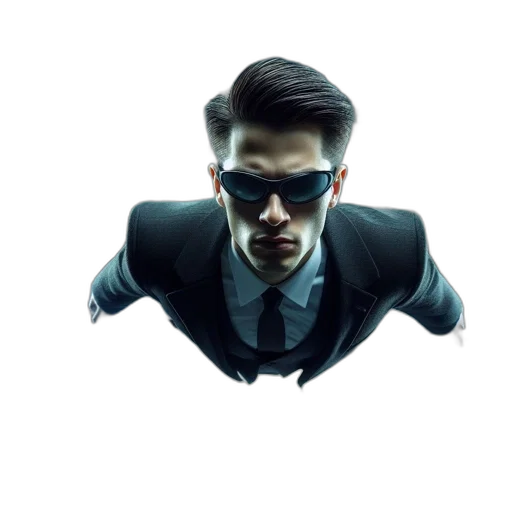 mask, jacket, staff, face transparent PNG cut-out