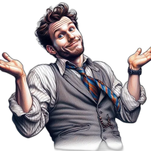 staff, face, concept art, cartoon transparent PNG cut-out