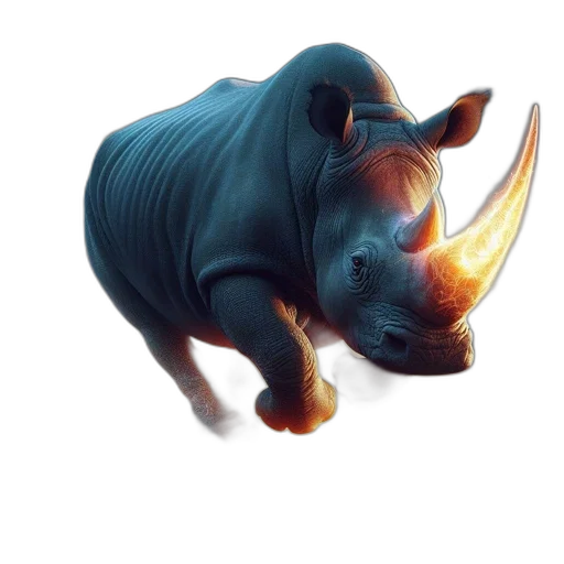 animal, creature, 3d render, concept art transparent PNG cut-out