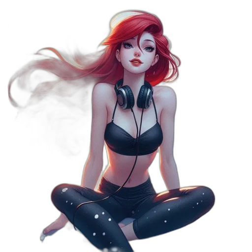 dress, concept art, comic book art, fantasy art transparent PNG cut-out