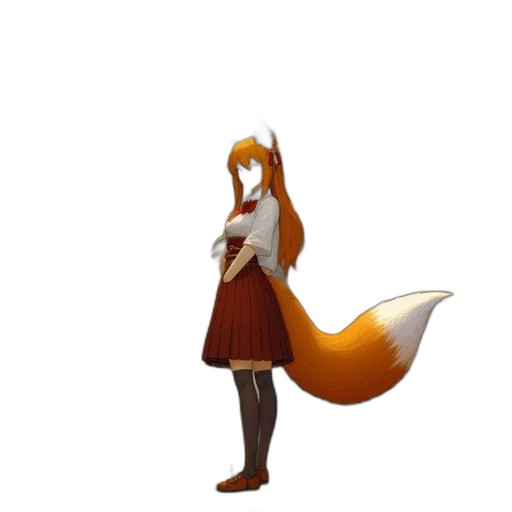 staff, dress, animal, creature transparent PNG cut-out