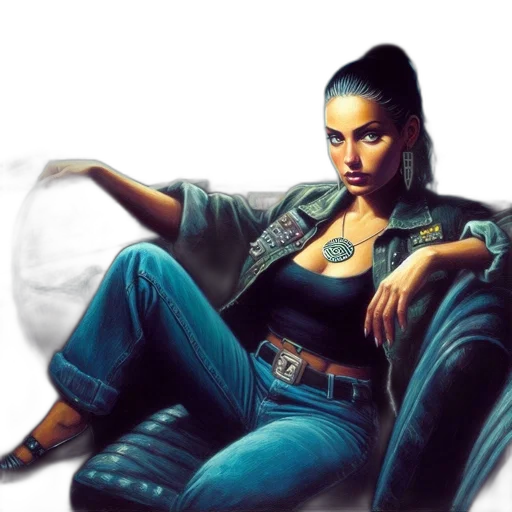 jacket, jewelry, furniture, photorealistic transparent PNG cut-out