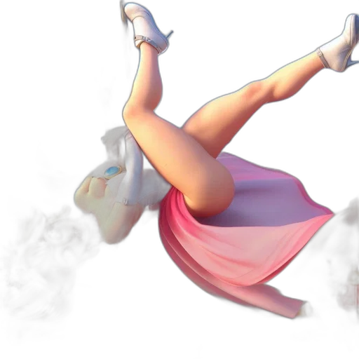 dress, concept art, 3d render, photorealistic transparent PNG cut-out