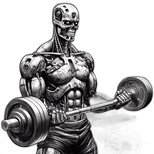 robot, weapon, comic book art, concept art transparent PNG cut-out