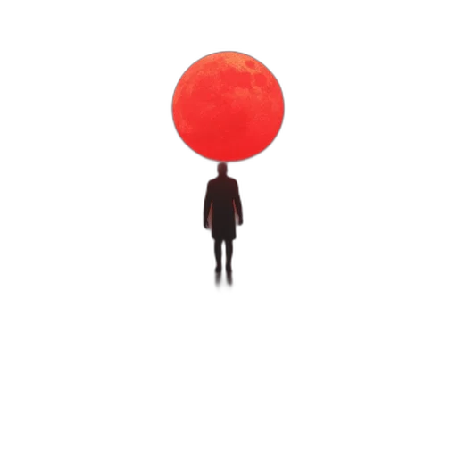 staff, umbrella, robot, creature transparent PNG cut-out