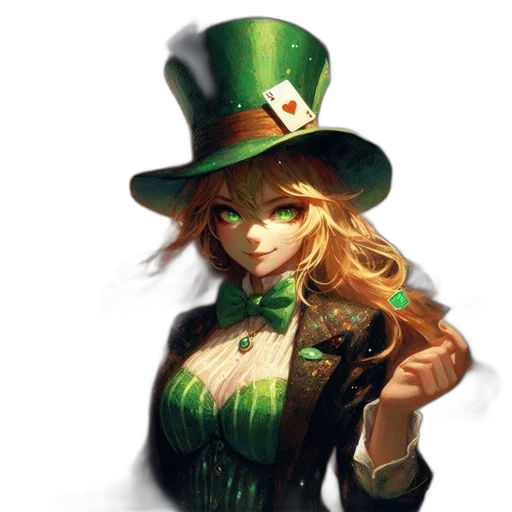 hat, staff, fantasy art, concept art transparent PNG cut-out