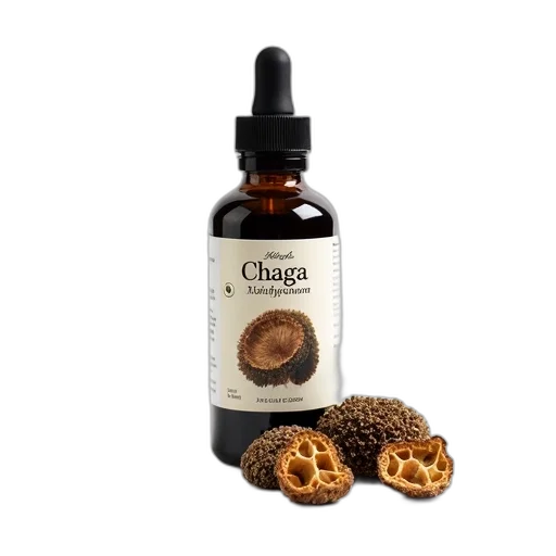 food, bottle, chaga, mushroom transparent PNG cut-out