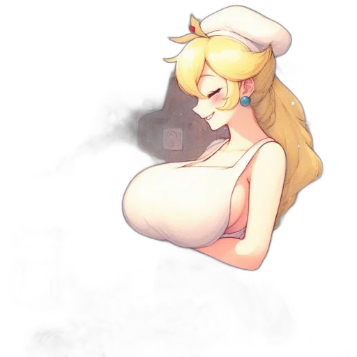 dress, staff, hat, pixel art transparent PNG cut-out