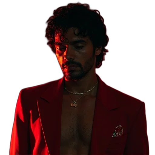jacket, face, robot, staff transparent PNG cut-out