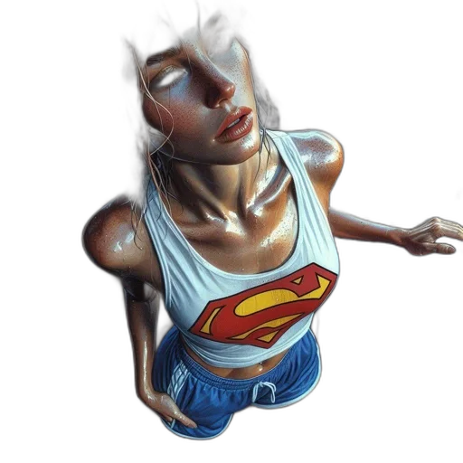 face, dress, comic book art, concept art transparent PNG cut-out
