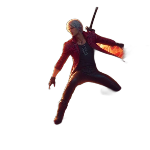 staff, weapon, sword, jacket transparent PNG cut-out