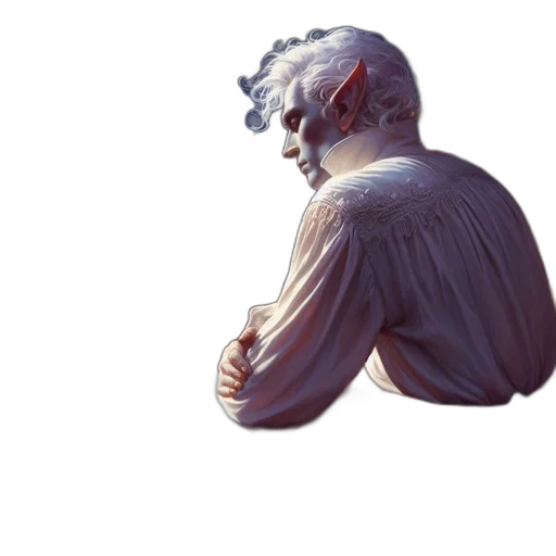 jacket, hair, creature, face transparent PNG cut-out