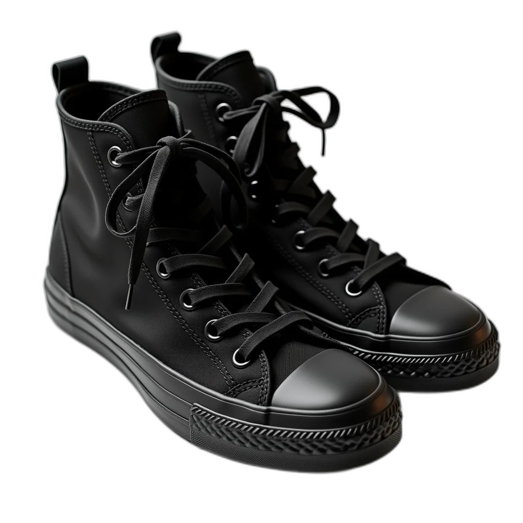 shoes, 3d render, photorealistic, concept art transparent PNG cut-out