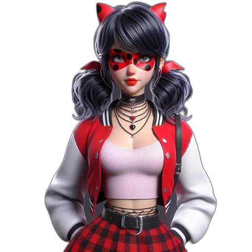 comic book art, concept art, fantasy art, 3d render transparent PNG cut-out