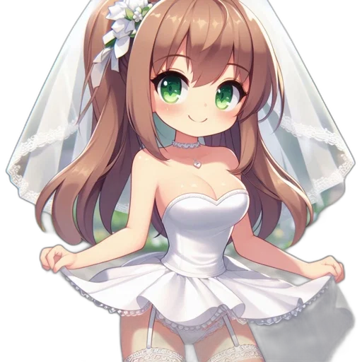 dress, crown, robot, weapon transparent PNG cut-out
