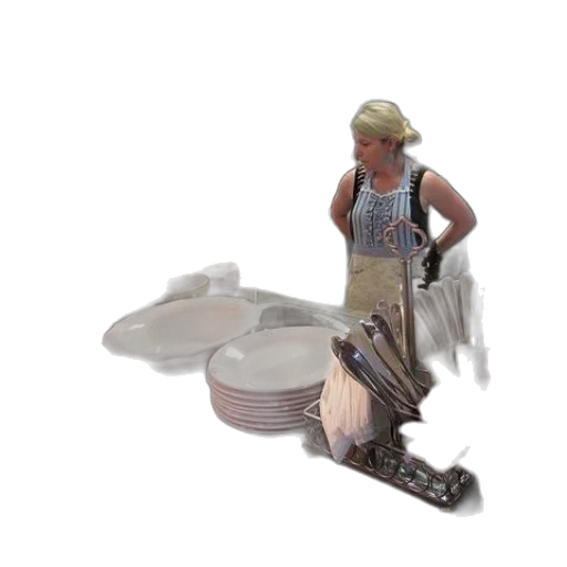 food, hat, 3d render, woman transparent PNG cut-out