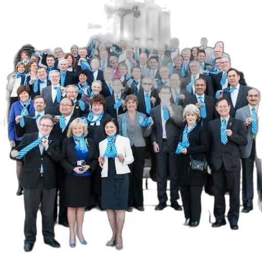 staff, large, group, people transparent PNG cut-out