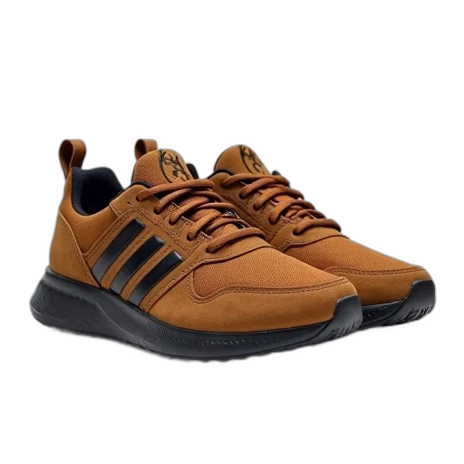 shoes, pair, brown, sneakers transparent PNG cut-out