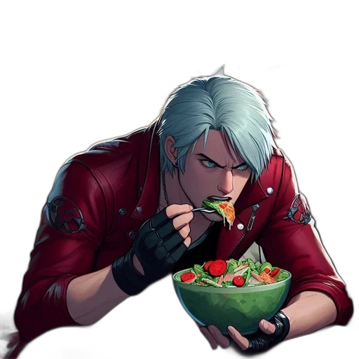 food, concept art, pixel art, anime transparent PNG cut-out