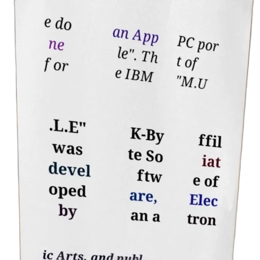 advertisement, ibm, port, k-by transparent PNG cut-out