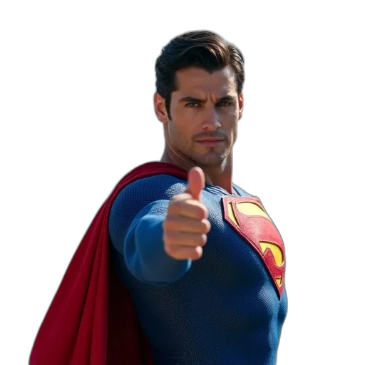 staff, 3d render, comic book art, man transparent PNG cut-out