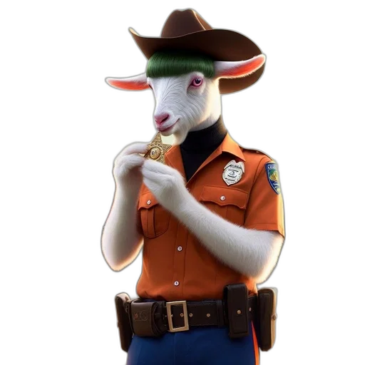 animal, staff, hat, mask transparent PNG cut-out