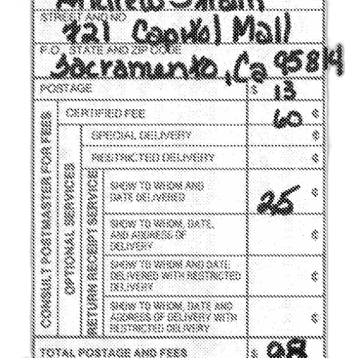 postcard, sacramento, certified, fee transparent PNG cut-out