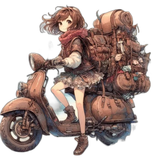 dress, car, jacket, robot transparent PNG cut-out